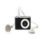 Super Mini MP3 Player com Entrada de Cartão MicroSD (preto)