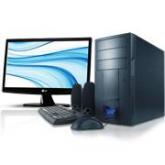 Computador SIM Intel Dual Core 2GB 320GB W7 Starter + LCD 18