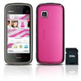Smartphone Nokia 5233 Claro Desbloq Rosa Câm 2MP FM MP3 Car