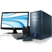 Computador SIM Intel Dual Core 2GB 320GB W7 Starter + LCD 18