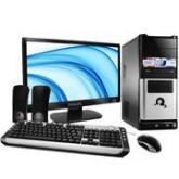 Computador Qbex Phenom X4 4GB 500GB + LCD 18,5" Wide - Phili