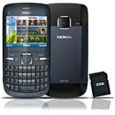 Smartphone Nokia C3 Grafite Wi-Fi Qwerty MP3 FM Câm 2MP Car